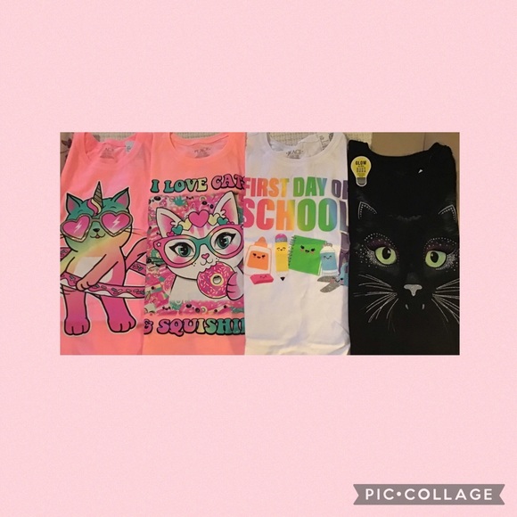 4 children’s place shirts. BACK 2 SCHOOL!